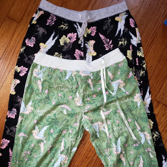 Disney Other - 2 Tinkerbell Sleep Pants sz Small